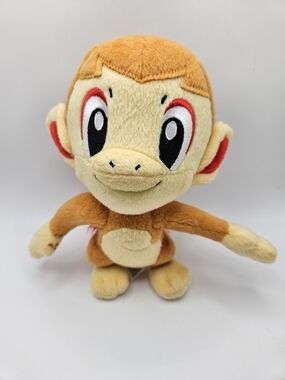 Pokemon Chimchar 8" Plush Stuffed Animal Toy TOMY 2015